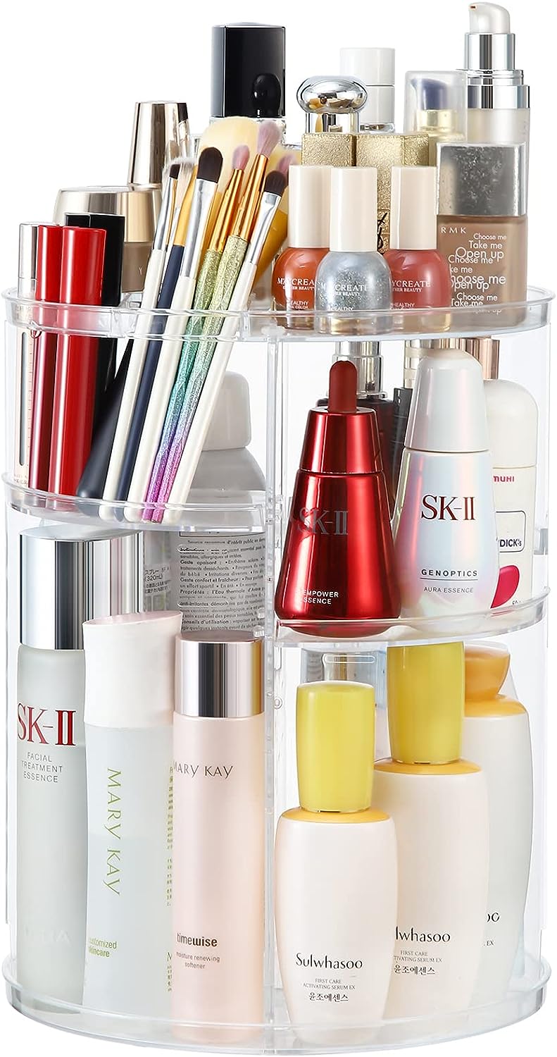 360 Rotating Makeup Organizers
